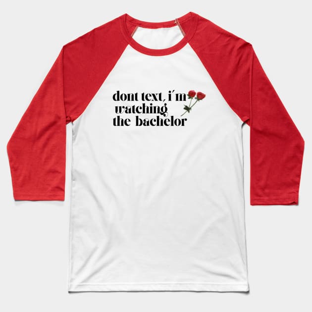 the bachelor Baseball T-Shirt by stickersbycare
